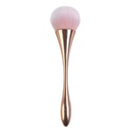 Gold color / 1 Piece Women's Makeup Brush-Large 